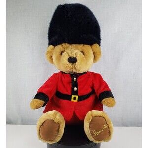 Harrods Knightsbridge Castle Queens Guard London Royal Teddy Bear Collectable